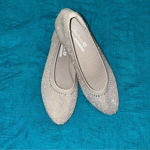 Skechers Cleo 2.0 Mesmerizing Nights textured flats